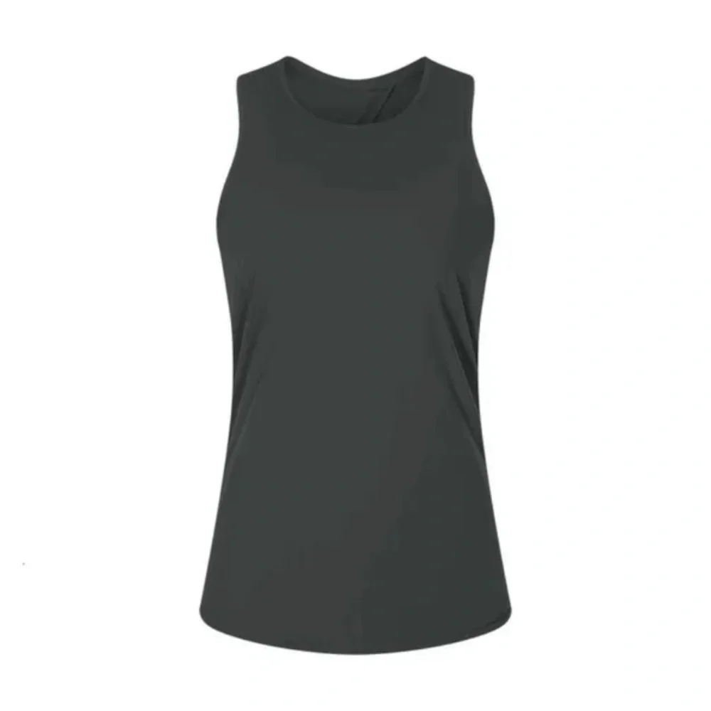 Open back tank - solid black - Picture 1 of 5